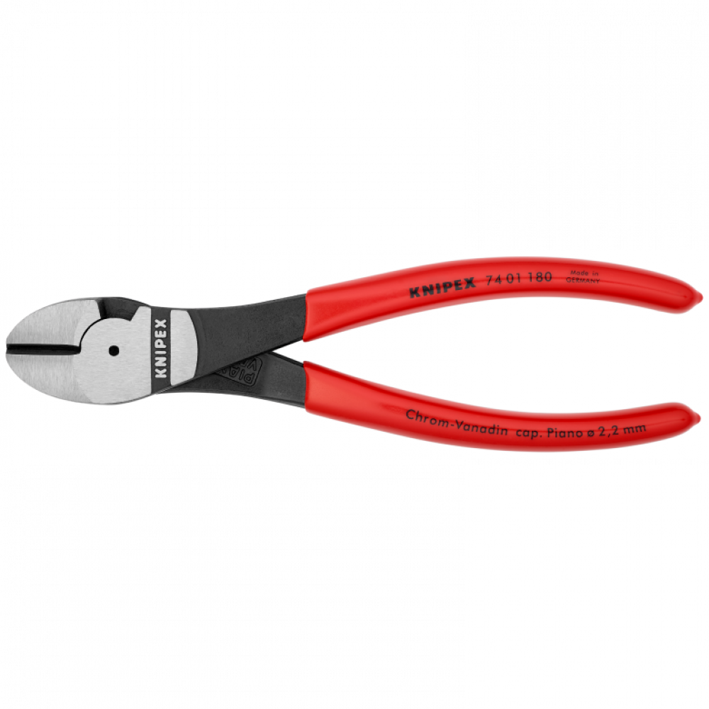 Кусачки бокові Knipex особливої потужності, 160 мм (74 01 180)