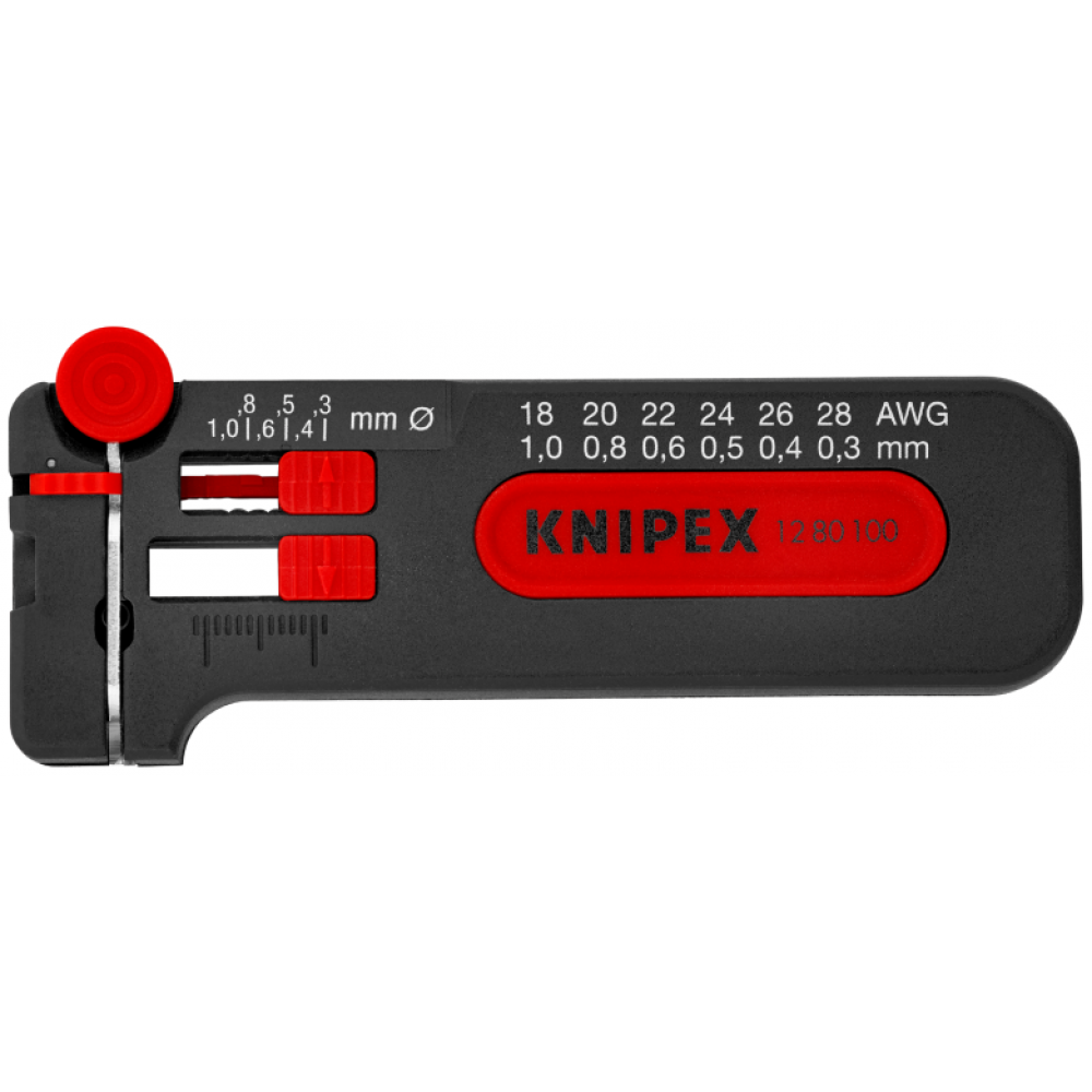Знімач ізоляції Knipex модель Mini (12 80 100 SB)