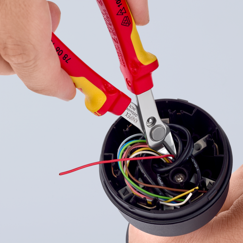 Кусачки Knipex VDE Electronic Super Knips®, 125 мм (78 06 125)