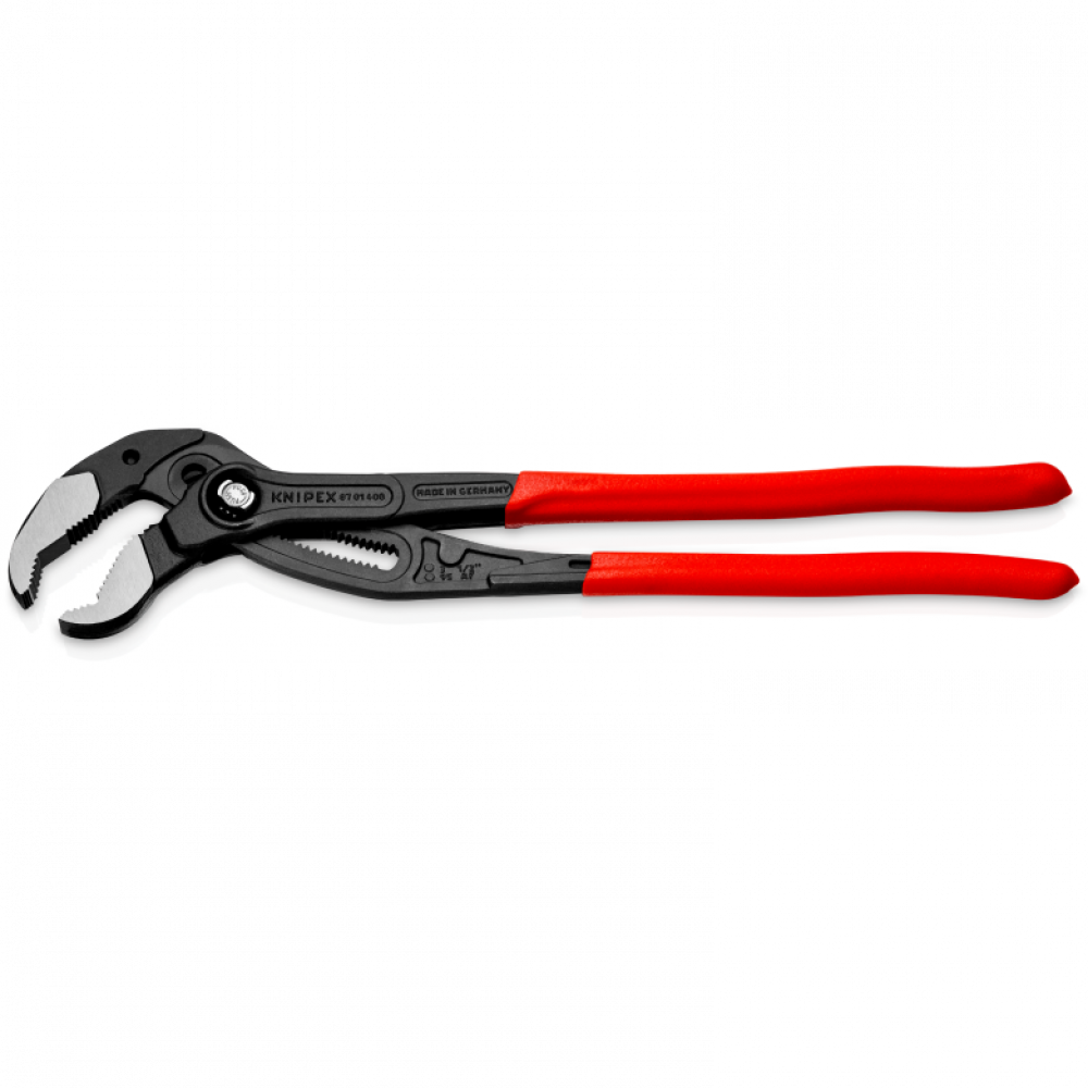 Переставные клещи Knipex Cobra XL сантехнические, 400 мм (87 01 450)