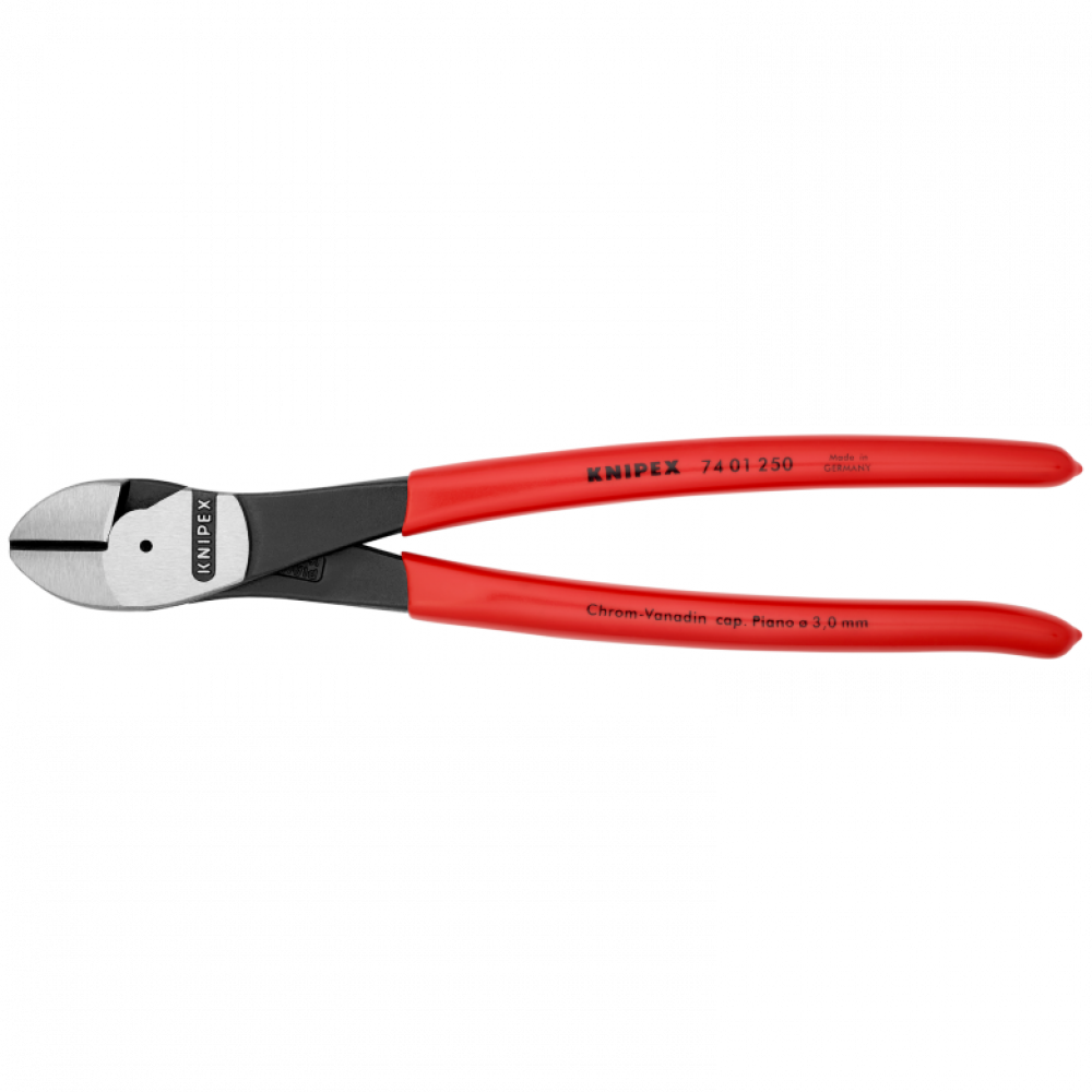 Кусачки бокові Knipex особливої потужності, 250 мм (74 01 250)
