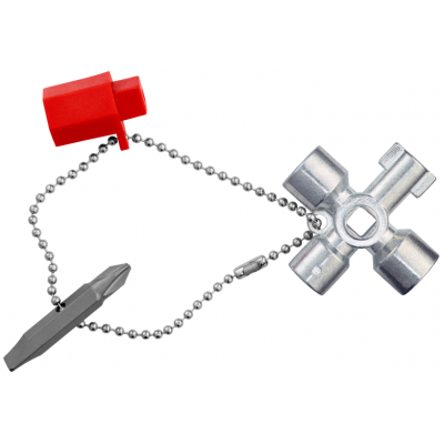 Ключ для шкафов и систем запирания Knipex (00 11 02)