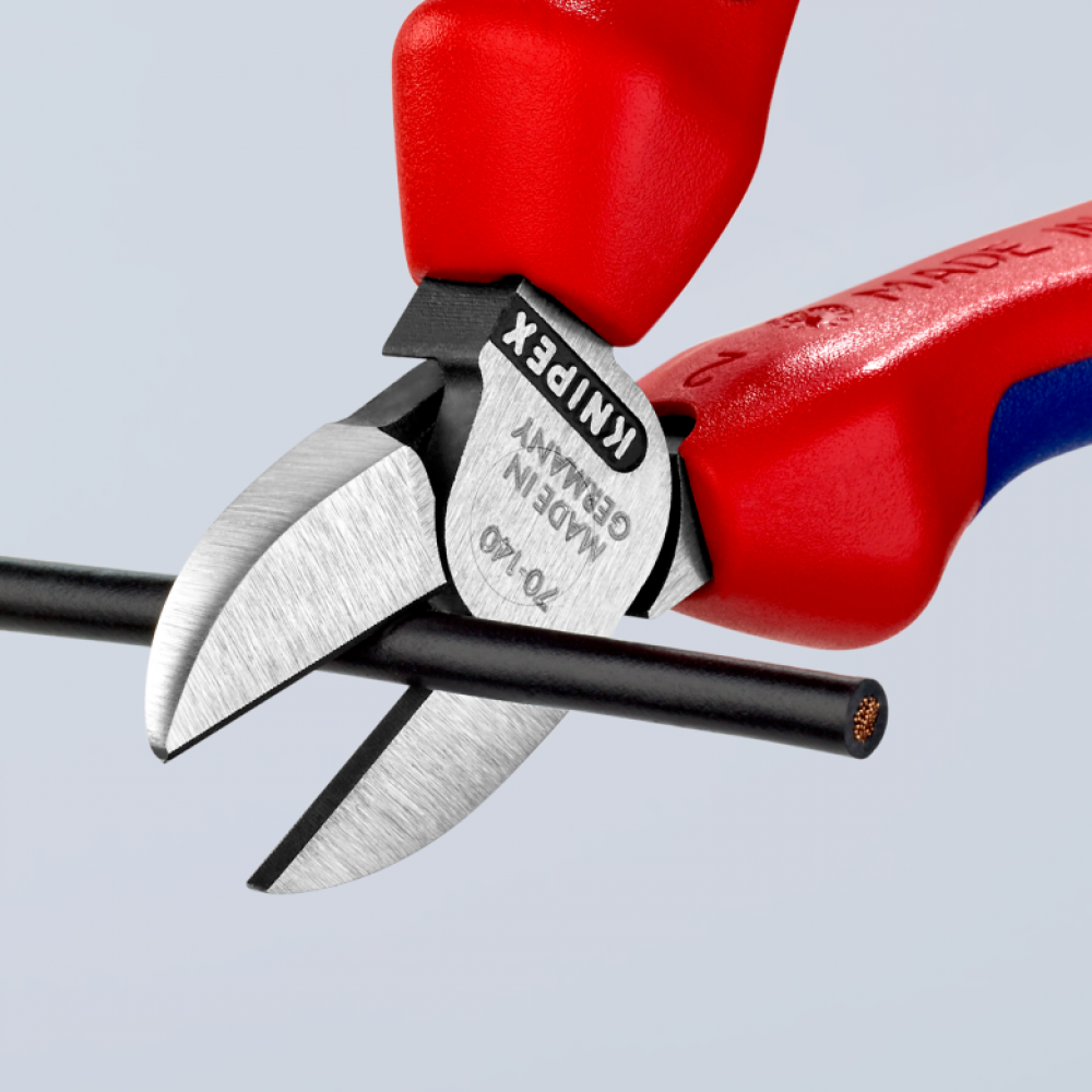 Кусачки бічні Knipex (фосфатовані), 140 мм (70 02 140)