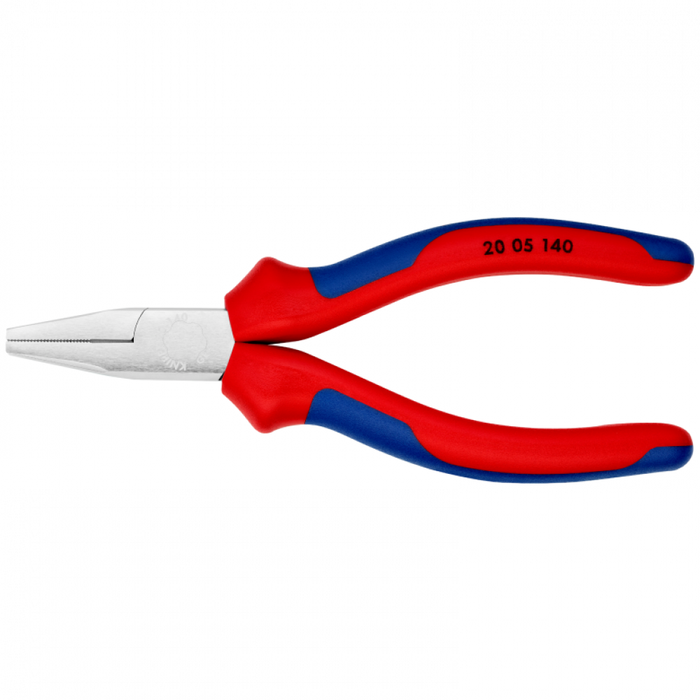 Плоскогубці Knipex з гладкими губками, 140 мм (20 05 140)