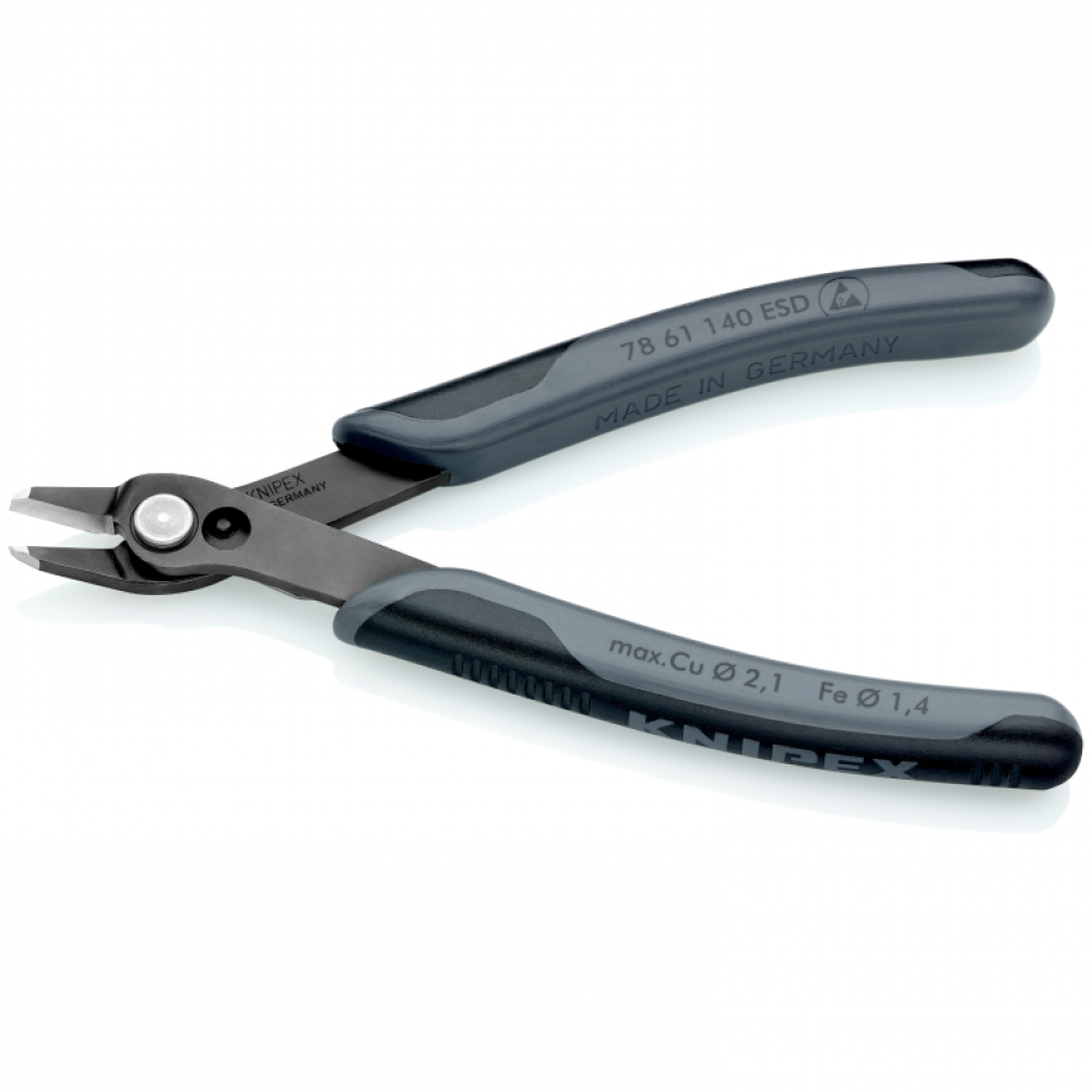 Кусачки Knipex ESD Electronic Super Knips®, 140 мм (78 61 140 ESD)