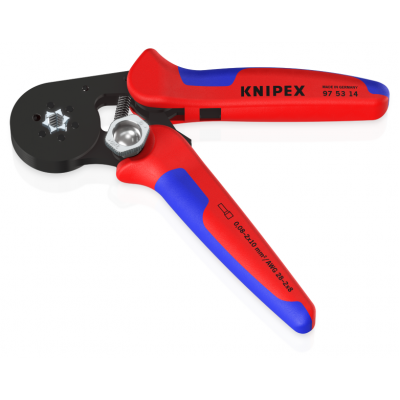 Самонастроюючий інструмент для опресування контактних гільз Knipex (97 53 04)