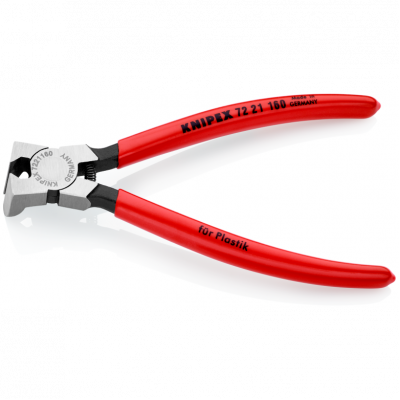 Кусачки боковые Knipex (для пластмассы), 160 мм (72 21 160)