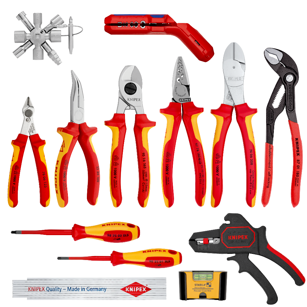 Набір інструментів Knipex для електрика Electro 2 (00 20 90 V02)