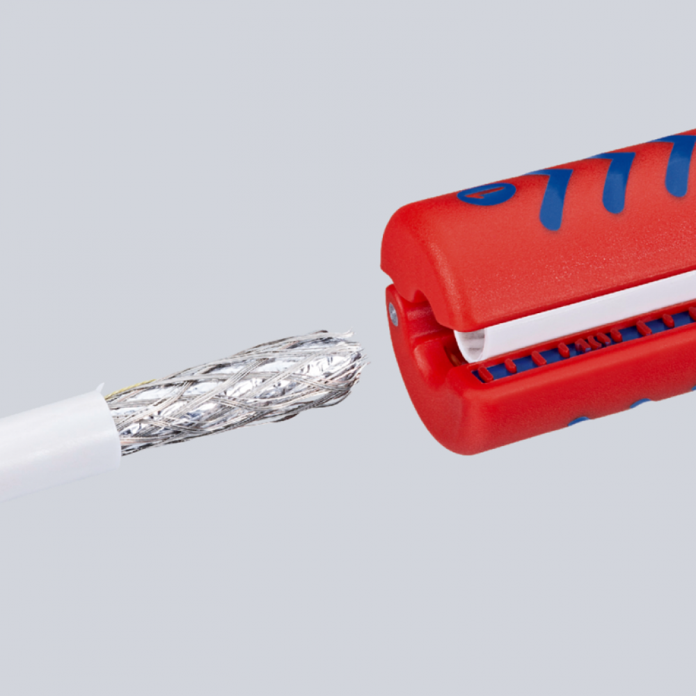 Инструмент для снятия изоляции Knipex с коаксиальных кабелей (16 60 100 SB)