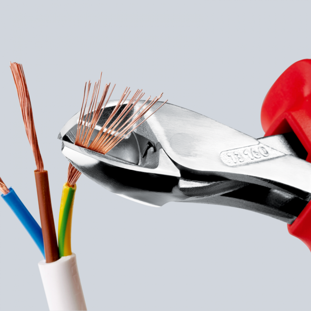 Кусачки бокові Knipex X-Cut компактні, 160 мм (73 02 160)