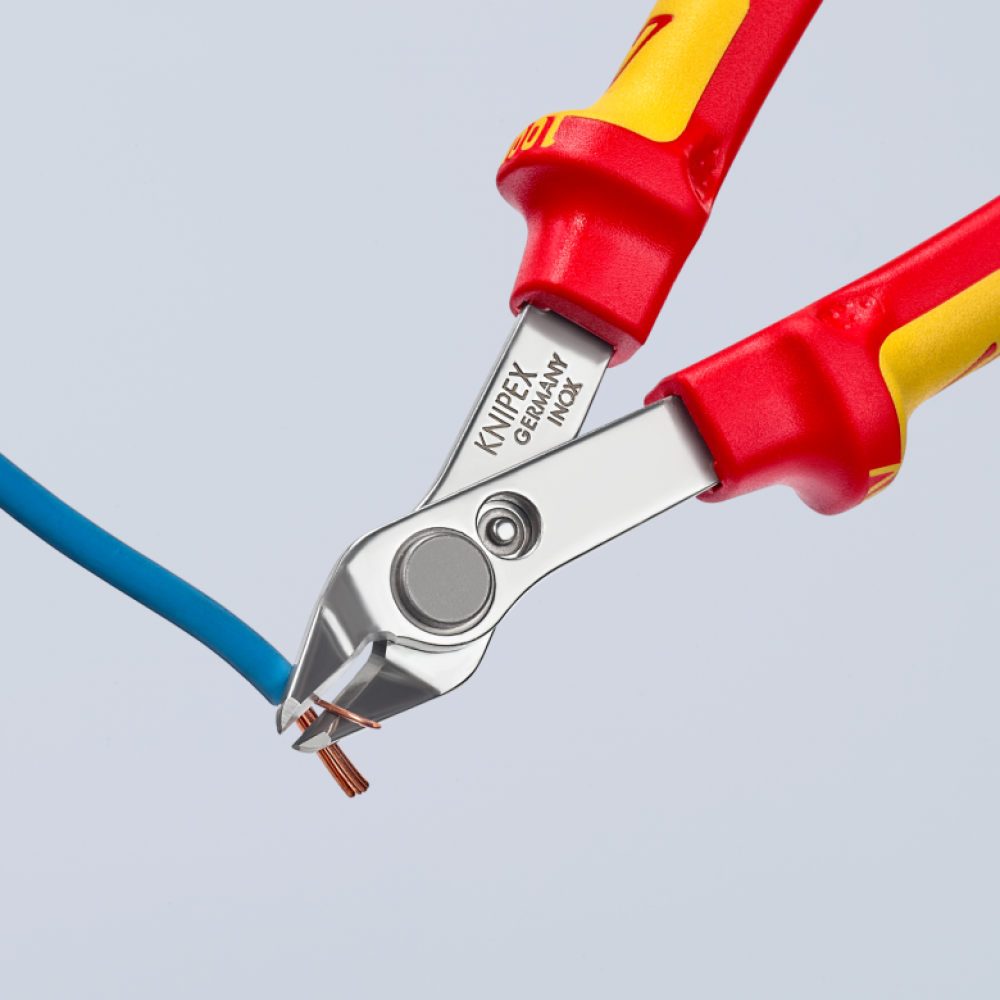 Кусачки Knipex VDE Electronic Super Knips®, 125 мм (78 06 125)