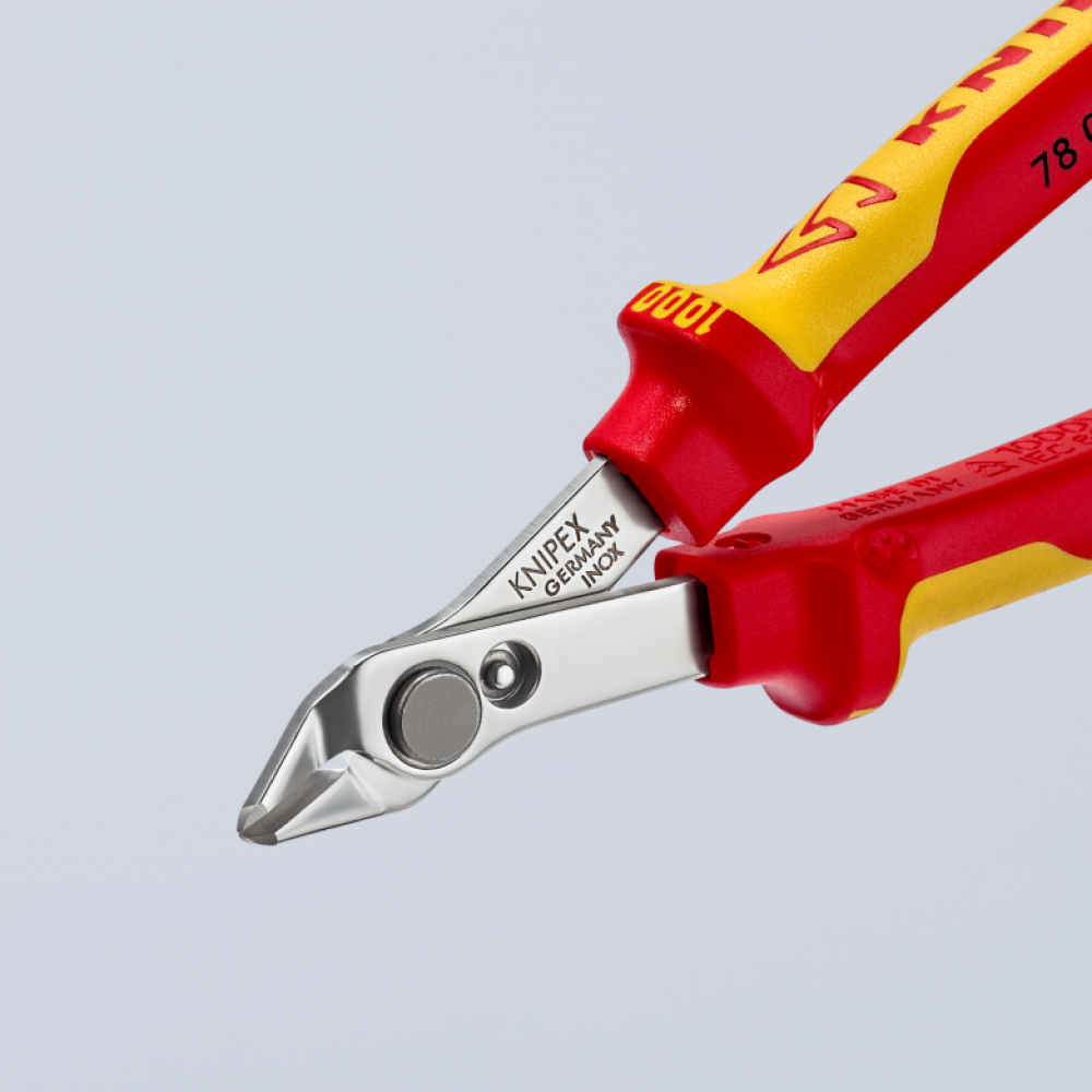 Кусачки Knipex VDE Electronic Super Knips®, 125 мм (78 06 125)