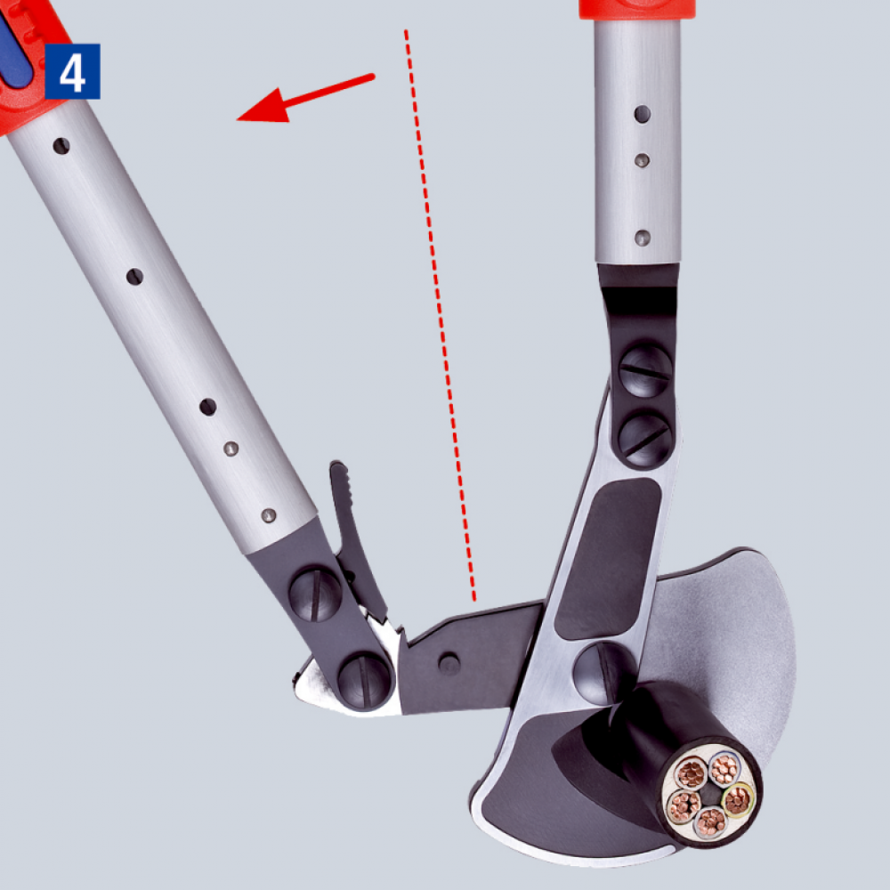 Ножницы для резки кабелей Knipex, 570 мм (95 32 038)