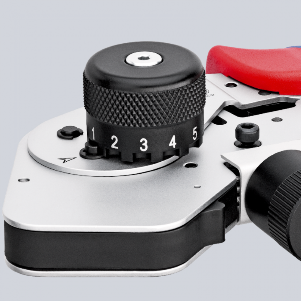 Инструмент Knipex для тетрагонального опрессования наточенных контактов (97 52 63 DG)