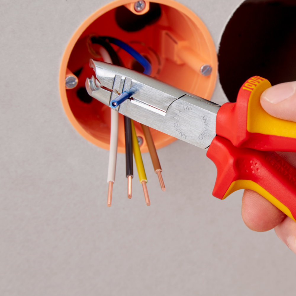 Клещи для удаления оболочки Knipex, 165 мм (13 46 165)