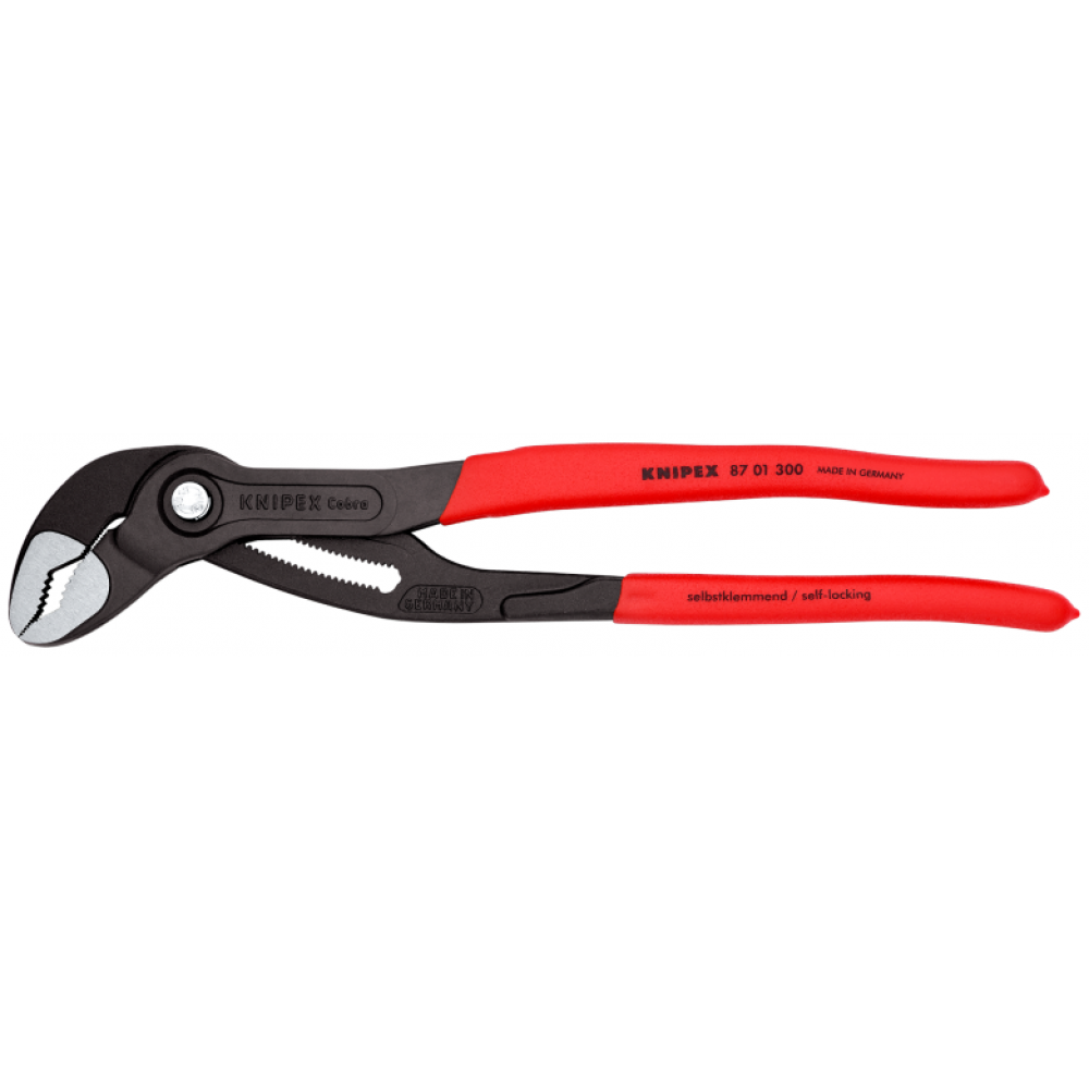 Переставні кліщі Knipex Cobra сантехнічні, 300 мм (87 01 300)