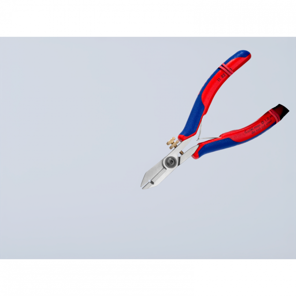 Ножницы-щипцы для удаления изоляции при работе с электронными устройствами Knipex, 130 мм (11 82 130)