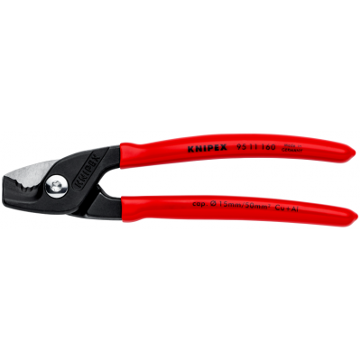 Ножиці Knipex для різання кабелів, 160мм (95 11 160)