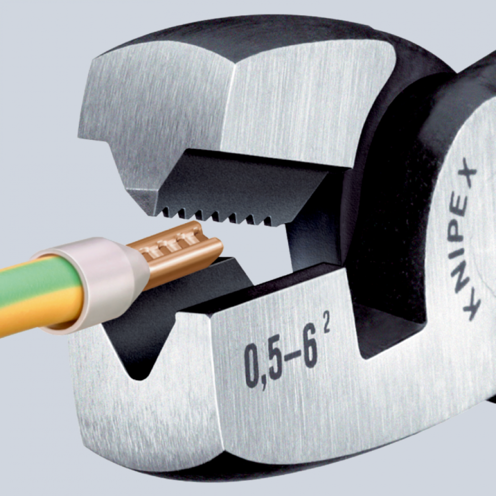 Инструмент Knipex для обжима контактных гильз (97 81 180)