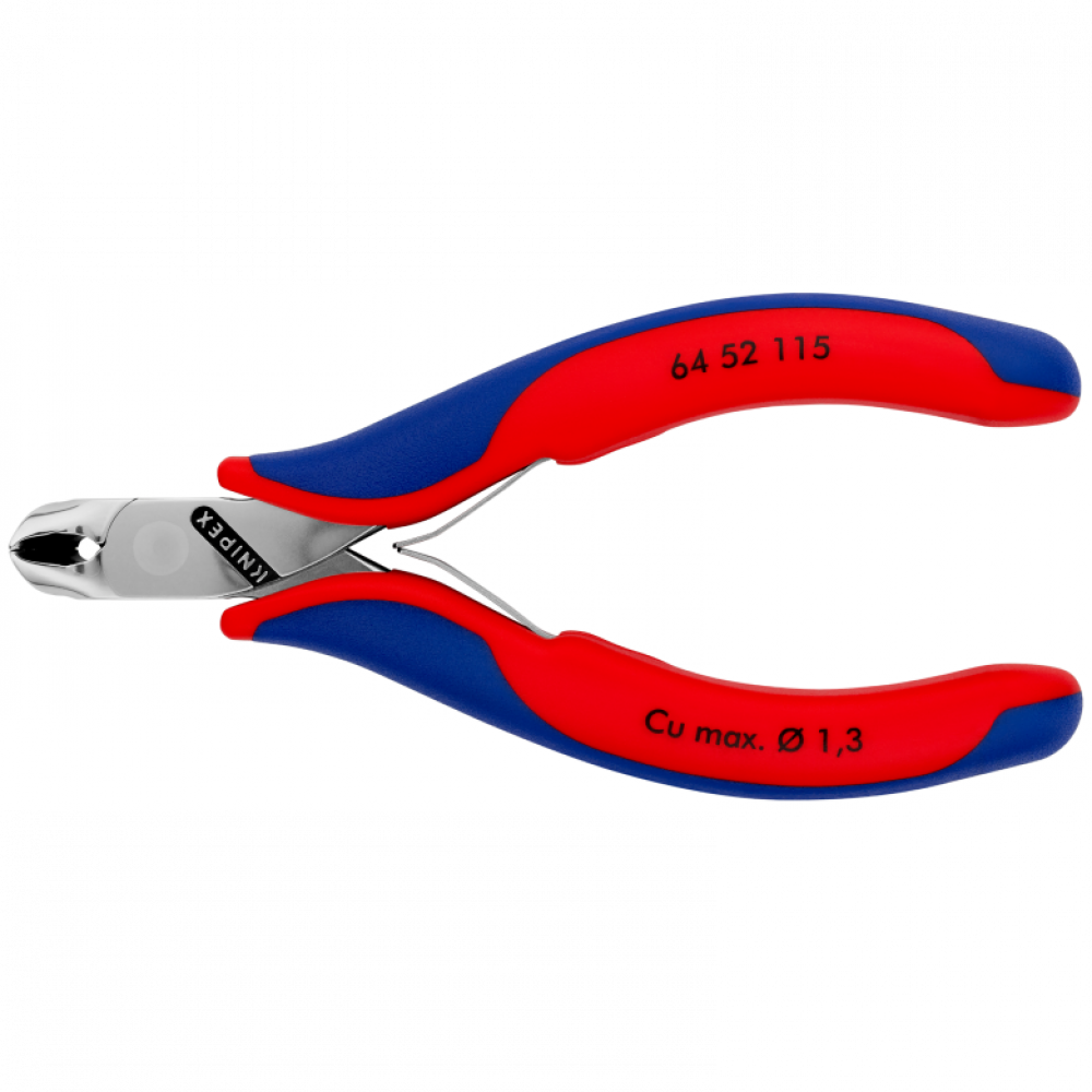 Кусачки торцевые Knipex для электроники, 115 мм (64 52 115)
