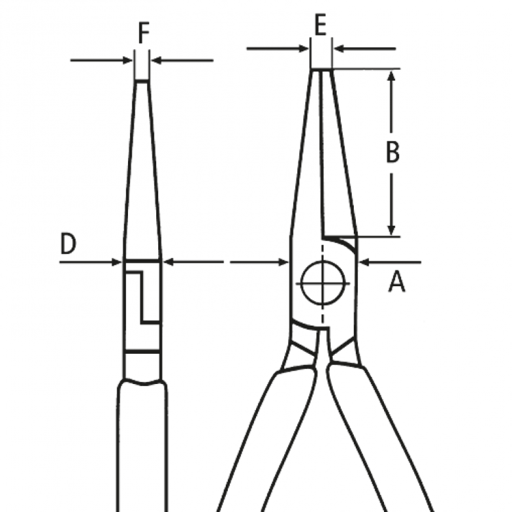 Клещи Knipex захватные для точной механики, 125 мм (37 41 125)