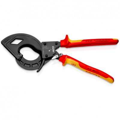 Ножницы для резки кабелей Knipex VDE (с рычажным механизмом), 320 мм (95 36 320)