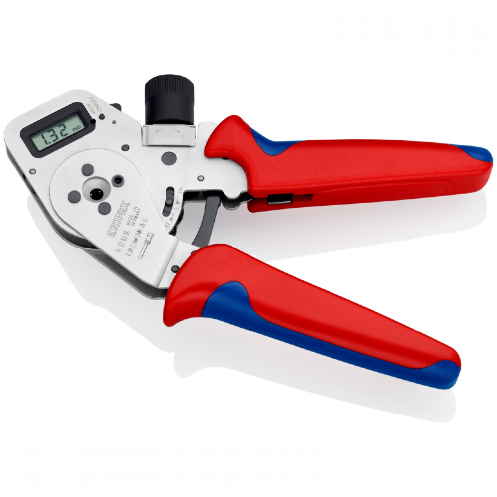 Инструмент Knipex для тетрагонального опрессования наточенных контактов (97 52 63 DG)