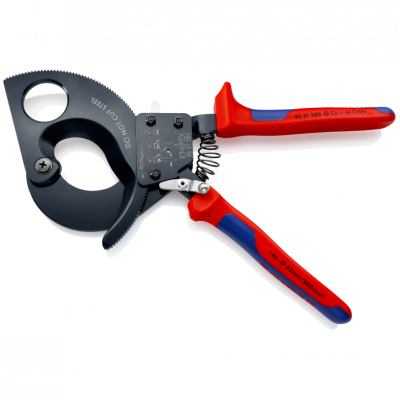 Ножиці для різання кабелів Knipex (з механізмом важеля) Ø 52 мм / 380 мм² (95 31 280)