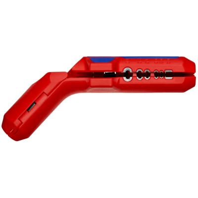 Універсальний інструмент Knipex ErgoStrip для видалення оболонки, Ø від 8 до 13 мм (для шульги) (16 95 02 SB)