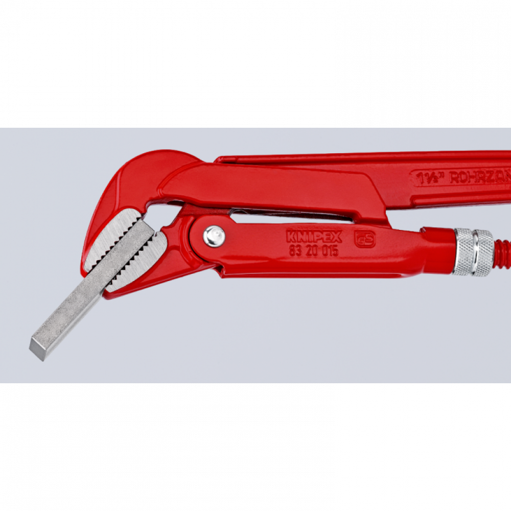 Клещи трубные Knipex угловые 45°, 430 мм (83 20 015)