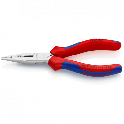 Плоскогубці Knipex для монтажу проводів (хромовані), 160 мм (13 05 160)