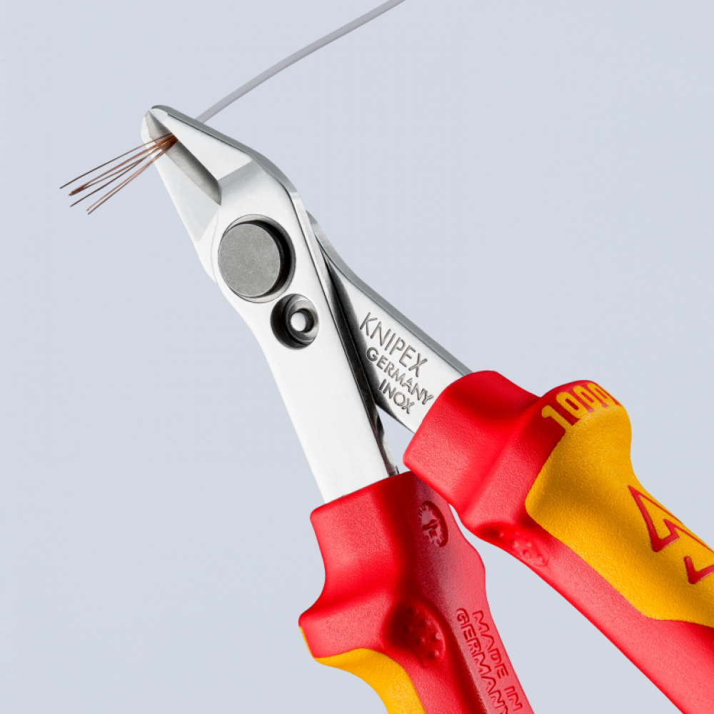 Кусачки Knipex VDE Electronic Super Knips®, 125 мм (78 06 125)