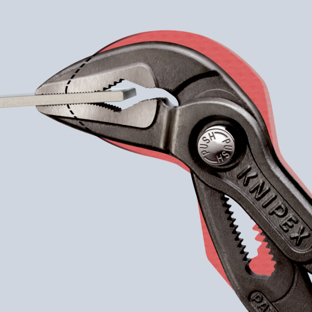 Сантехнічні кліщі Knipex Cobra® ES, особливо тонкі, 250 мм (87 51 250)