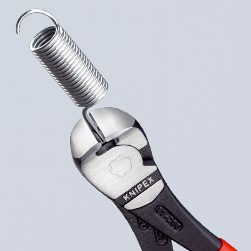 Кусачки Knipex торцеві для електроніки, 140 мм (67 05 140)