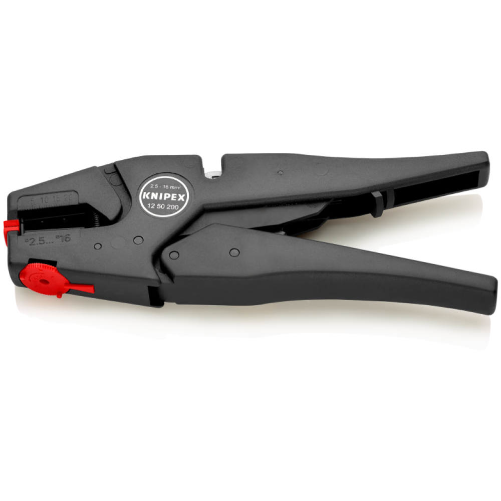 Стриппер Knipex самонастраивающийся до 16,0 мм² (12 50 200)