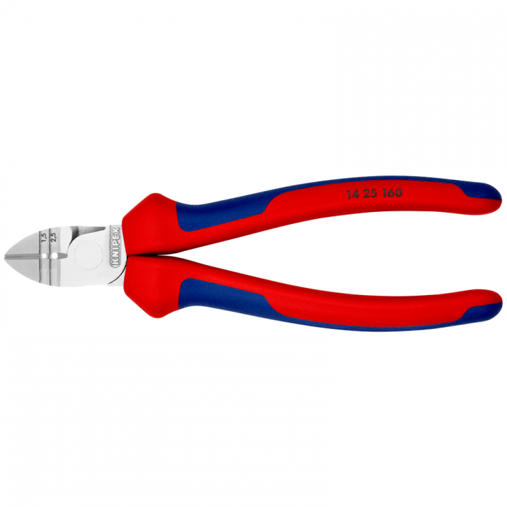 Кусачки бічні Knipex для видалення ізоляції (14 25 160)