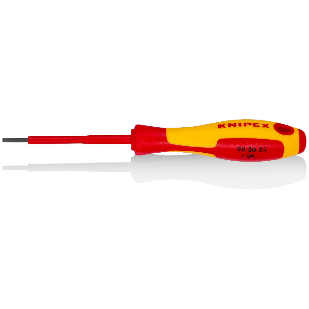 Отвертка Knipex плоская SL 2,5х75 мм (98 20 25)