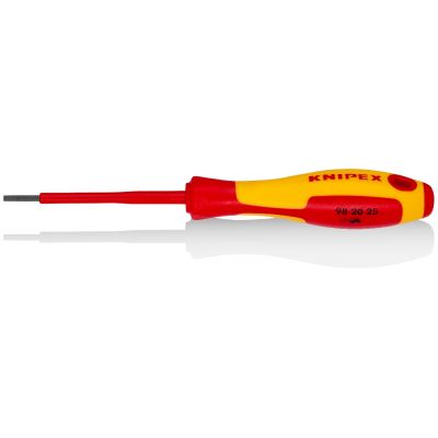 Отвертка Knipex плоская SL 2,5х75 мм (98 20 25)