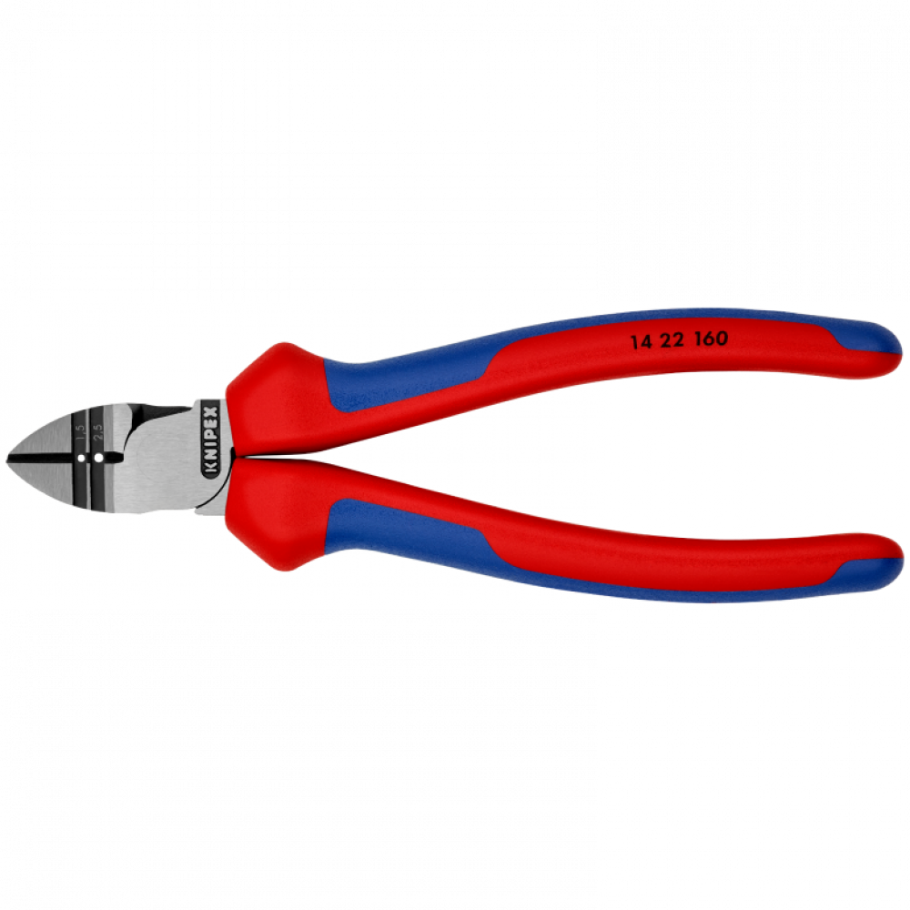 Кусачки бічні Knipex для видалення ізоляції (14 22 160) Кусачки бічні Knipex для видалення ізоляції (14 22 160)
