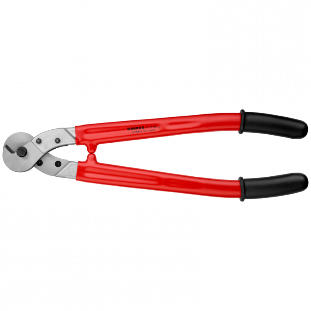 Ножницы для резки проволочных тросов Knipex VDE, 600 мм (95 77 600)