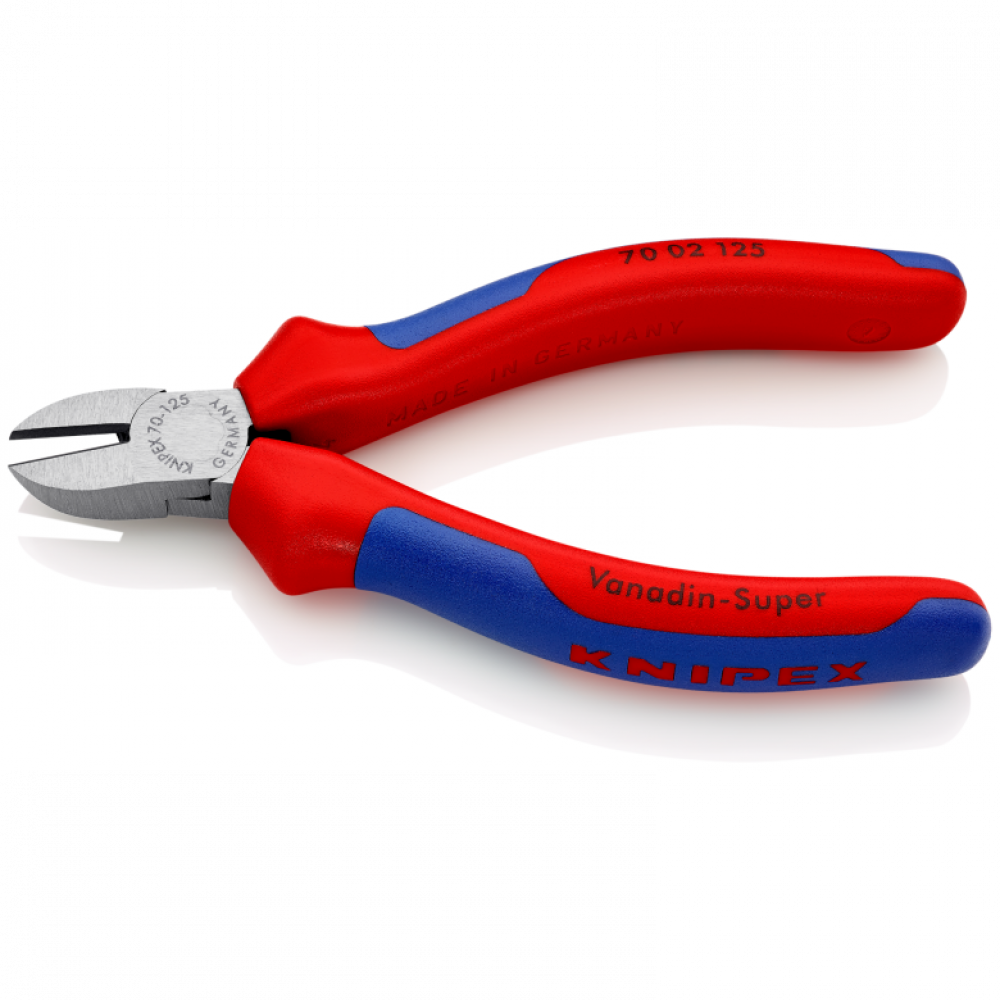 Кусачки бічні Knipex (фосфатовані), 125 мм (70 02 125)