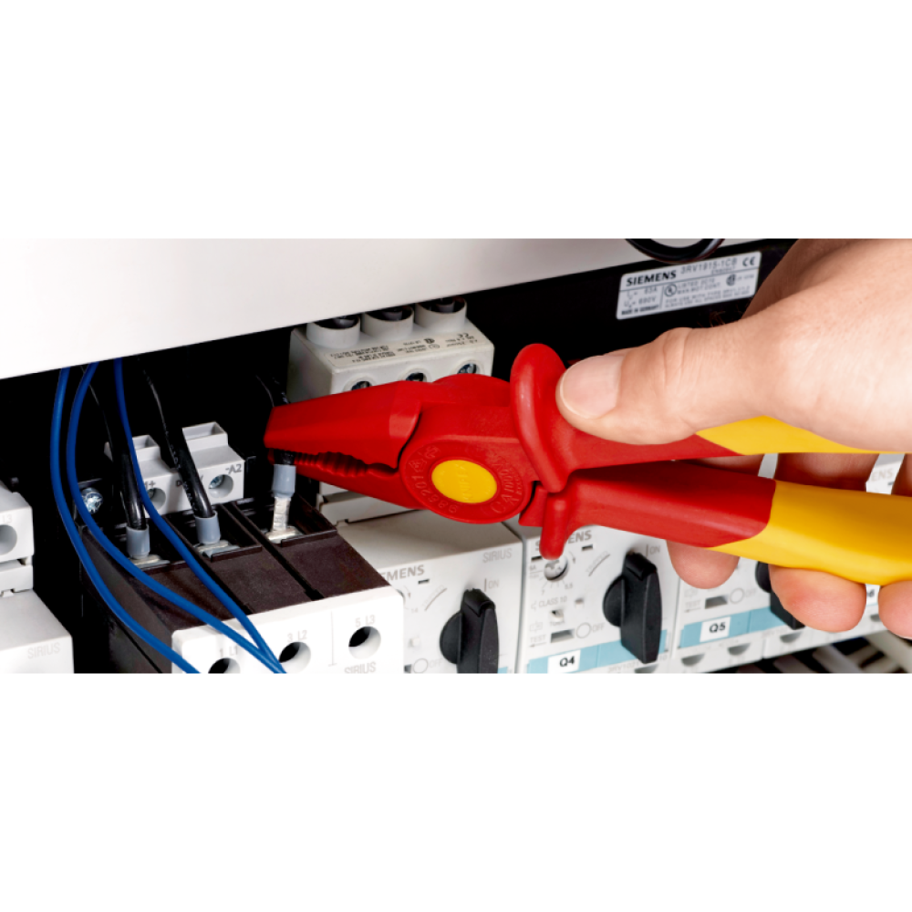 Захватные плоскогубцы Knipex из пластмассы, 180 мм (98 62 01)