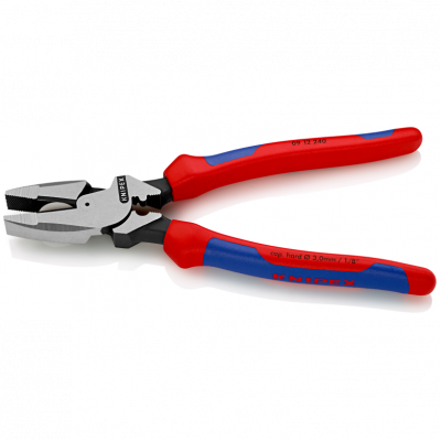 Плоскогубцы Knipex электромонтера (фосфатированные), 240 мм (09 12 240)