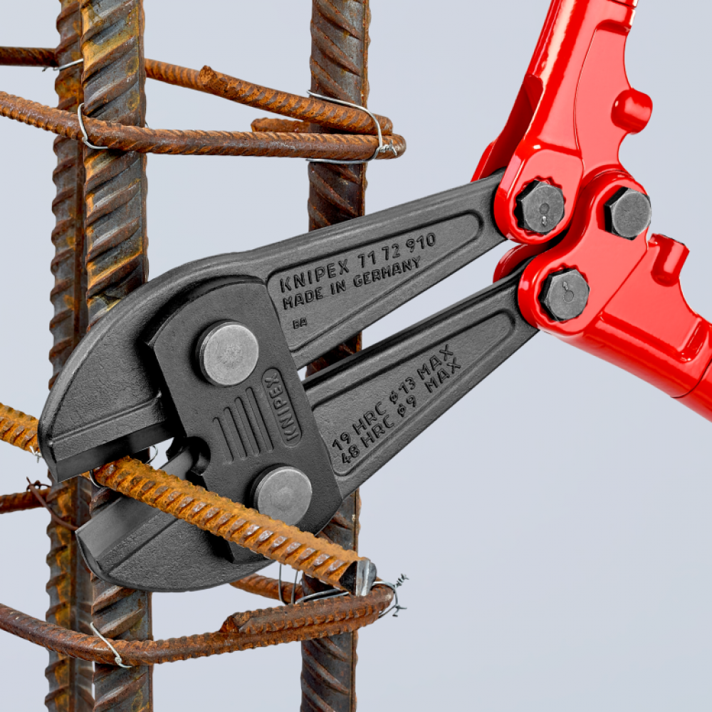 Болторез Knipex с двухкомпонентными рукоятками, 910 мм (71 72 910)