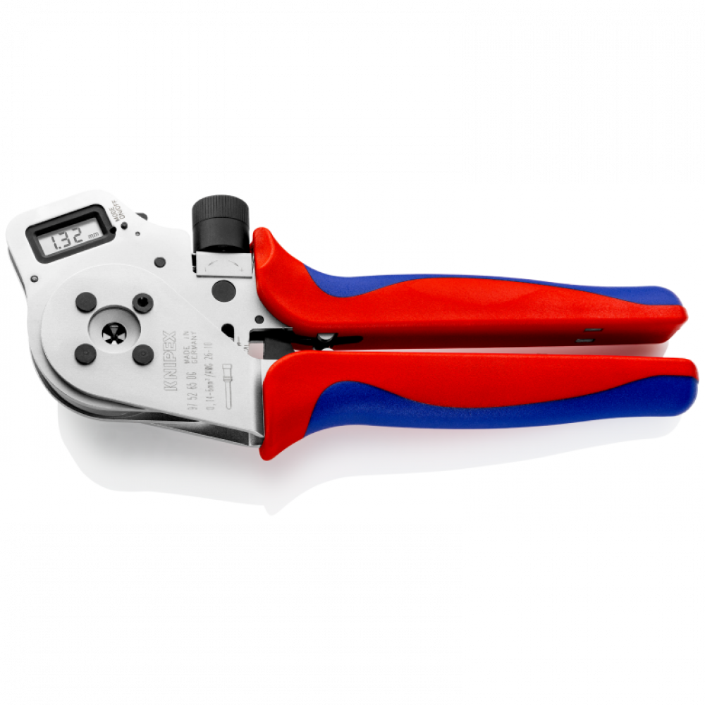 Инструмент Knipex для тетрагонального опрессования наточенных контактов (97 52 65 DG)