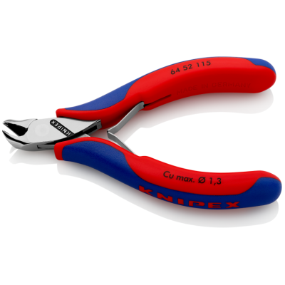 Кусачки торцеві Knipex для електроніки, 115 мм (64 52 115)