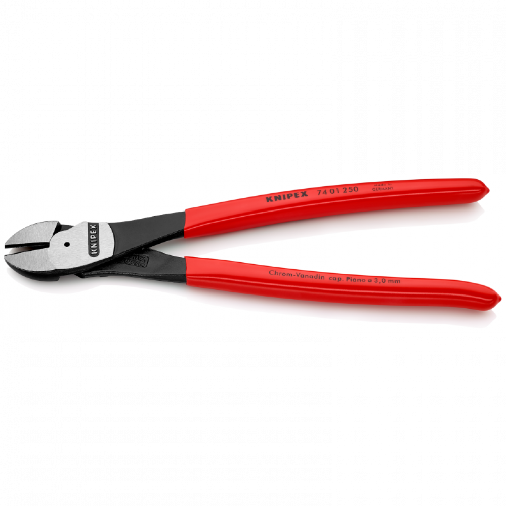 Кусачки бокові Knipex особливої потужності, 250 мм (74 01 250)