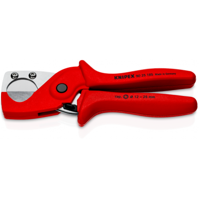 Труборіз-ножиці Knipex для композитних металопластикових та пластикових труб, Ø від 12 до 25 мм (90 25 185)