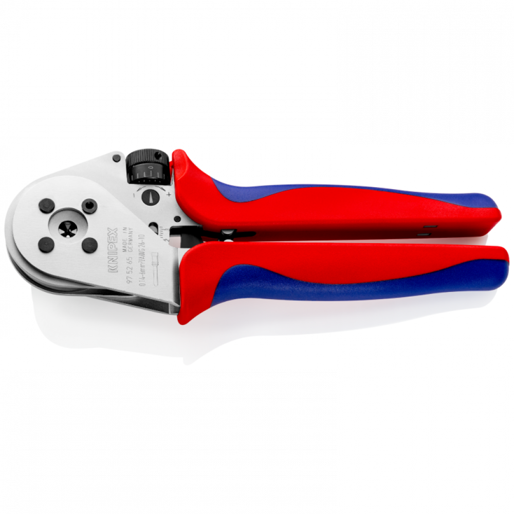 Инструмент Knipex для тетрагонального опрессования наточенных контактов (97 52 65)