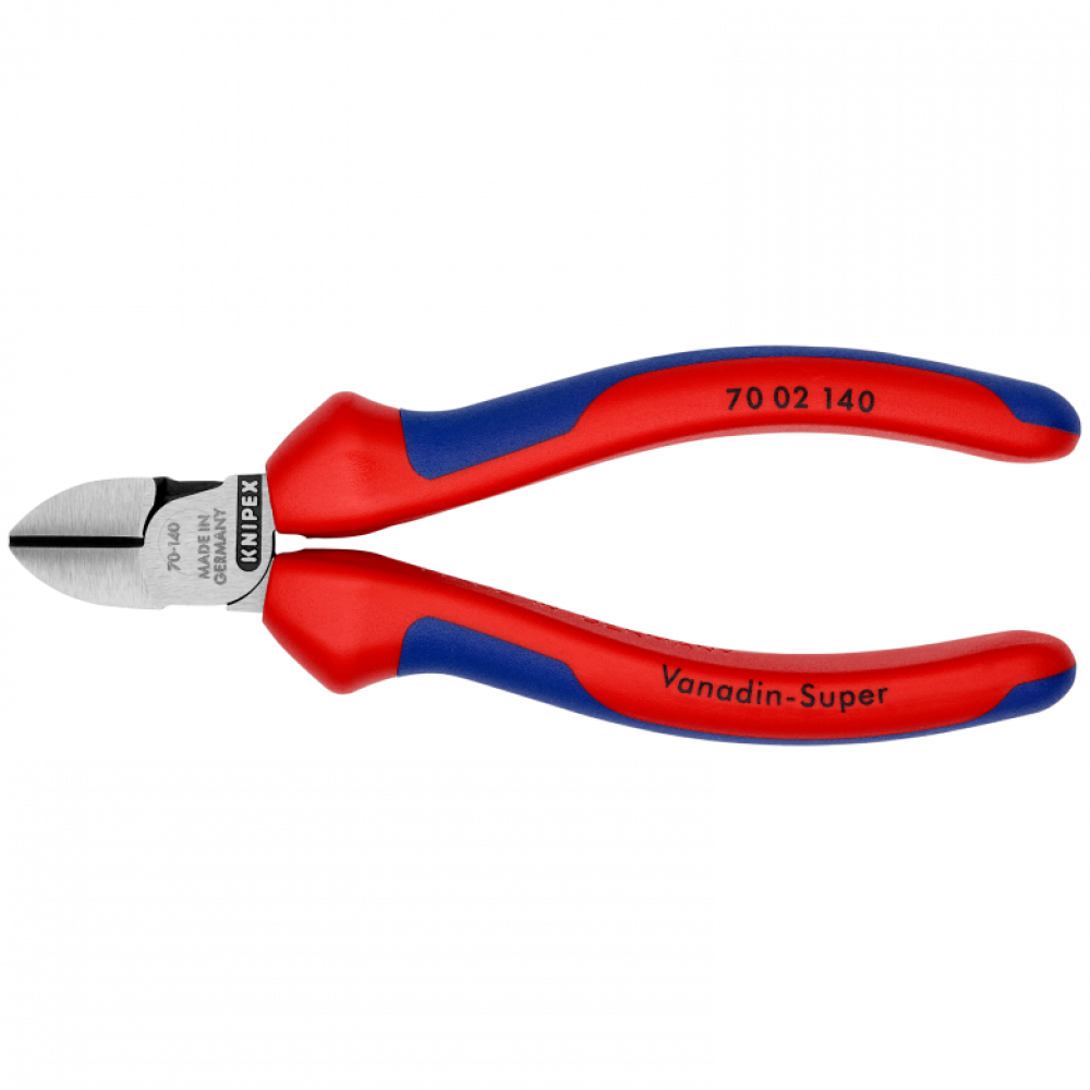 Кусачки бічні Knipex (фосфатовані), 140 мм (70 02 140)